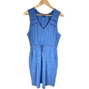 PRANA Women's Blue Cozy Up Korrine Sleeveless Casual Dress NWT Small